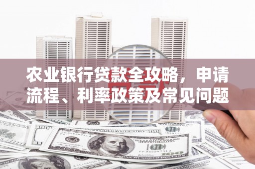 中江农业银行贷款全攻略，申请流程、利率政策及常见问题解析