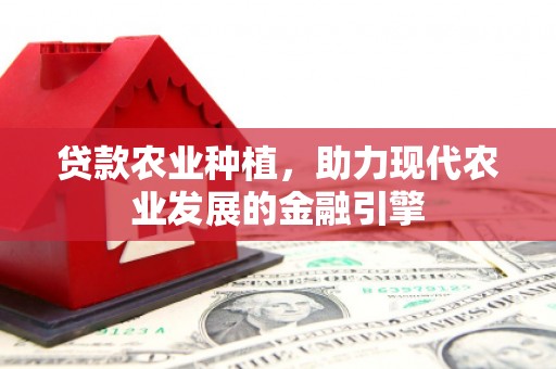 中江贷款农业种植，助力现代农业发展的金融引擎