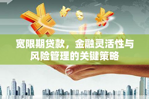 中江宽限期贷款，金融灵活性与风险管理的关键策略