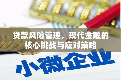 中江贷款风险管理，现代金融的核心挑战与应对策略