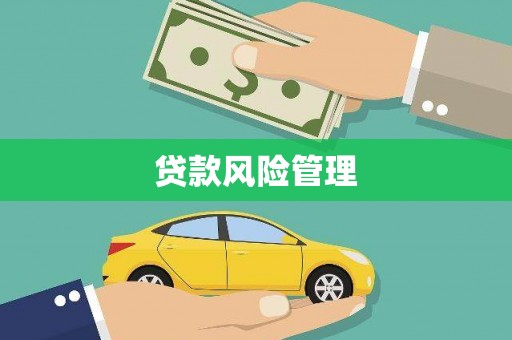 中江贷款风险管理