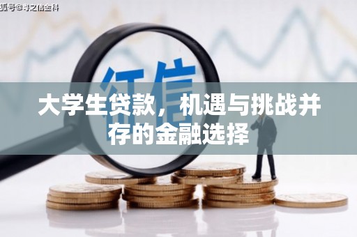 中江大学生贷款，机遇与挑战并存的金融选择